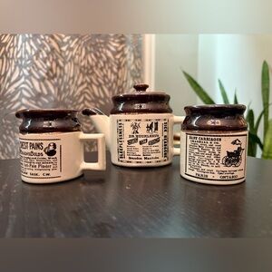 Vintage Abenakis Pottery Coffee Tea Pot Canada-E. O'Donnell & Co. Guelph T Depot